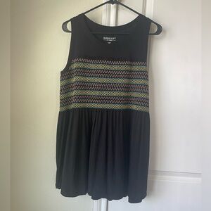 Torrid Black Sleeveless Crew Neck Tank Top